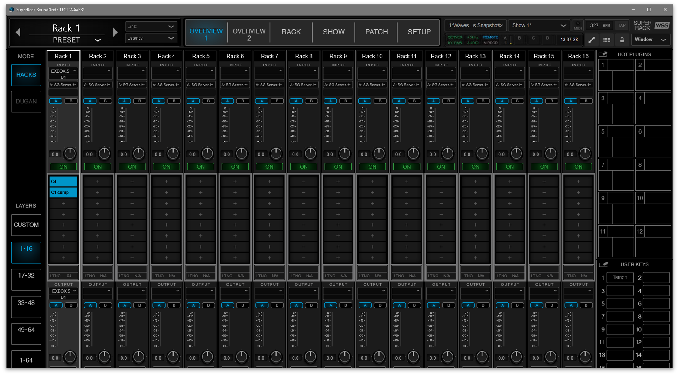 Waves for mc² - Operating Principles